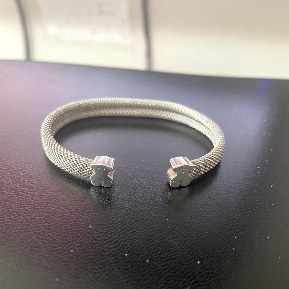 Tous Silver Bangel